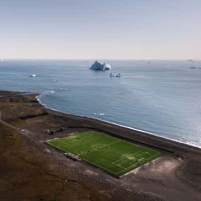 Arctic Station to Qeqertarsuaq Football Pitch, Greenland
