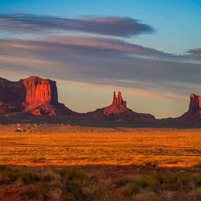 Arizona/Utah State line - Monument Valley, USA