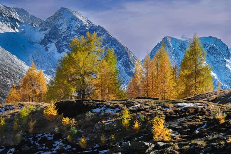 Arolla blue lake