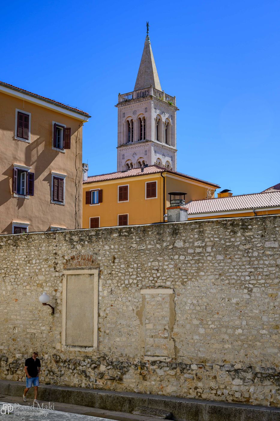 Back of Chiesa di San Donato, Croatia