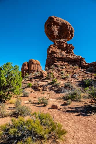 Balanced Rock, Arches National Park, Utah