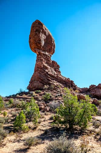 Balanced Rock, Arches National Park, Utah