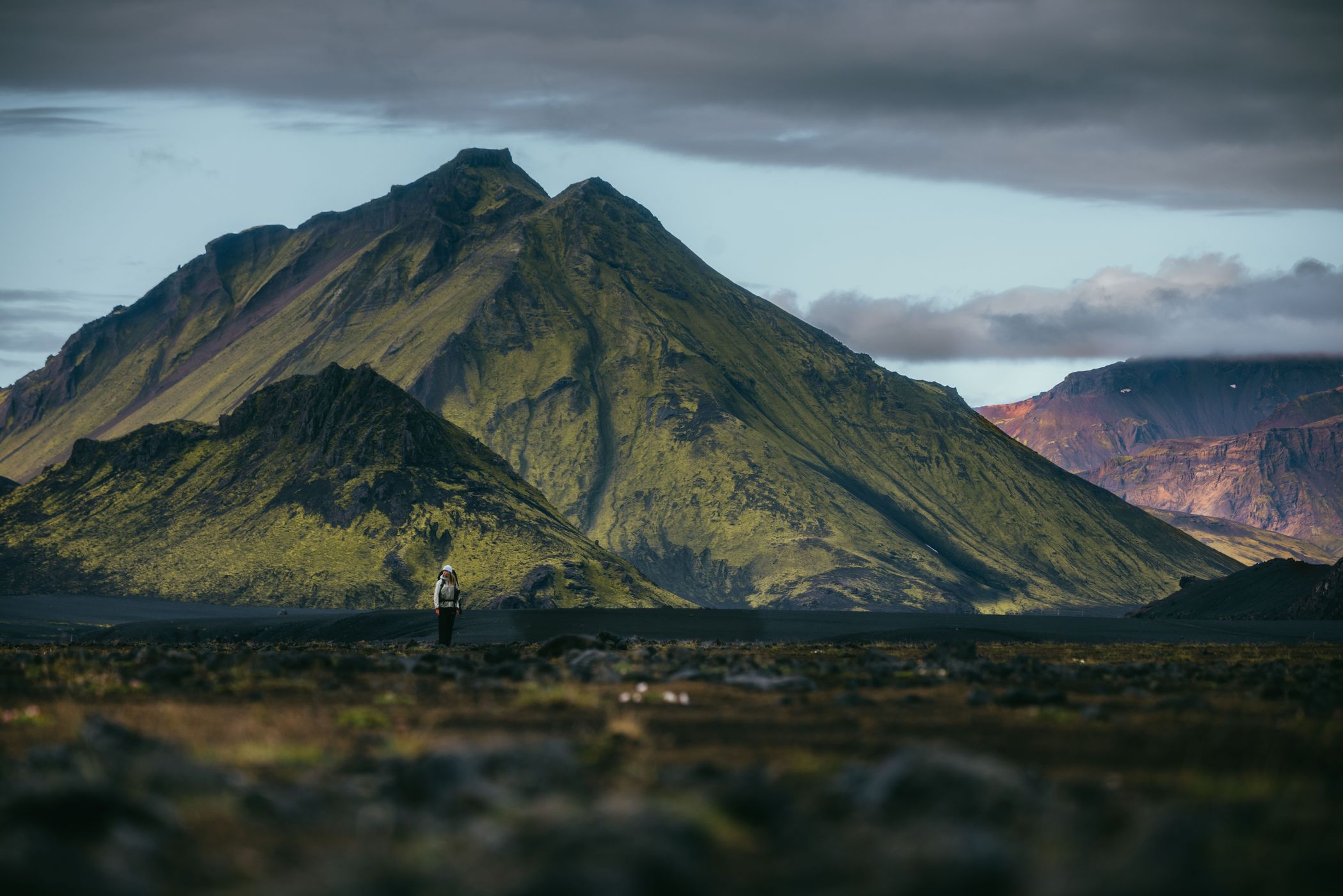 Black desert, Laugavegur Trail, Iceland