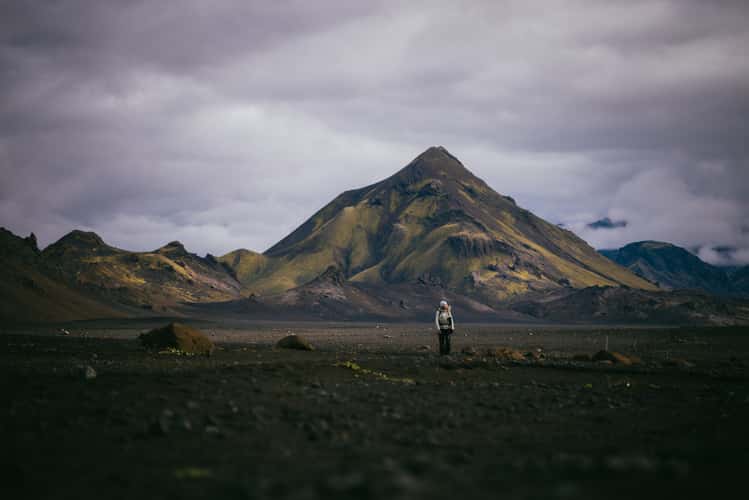 Black desert, Laugavegur Trail