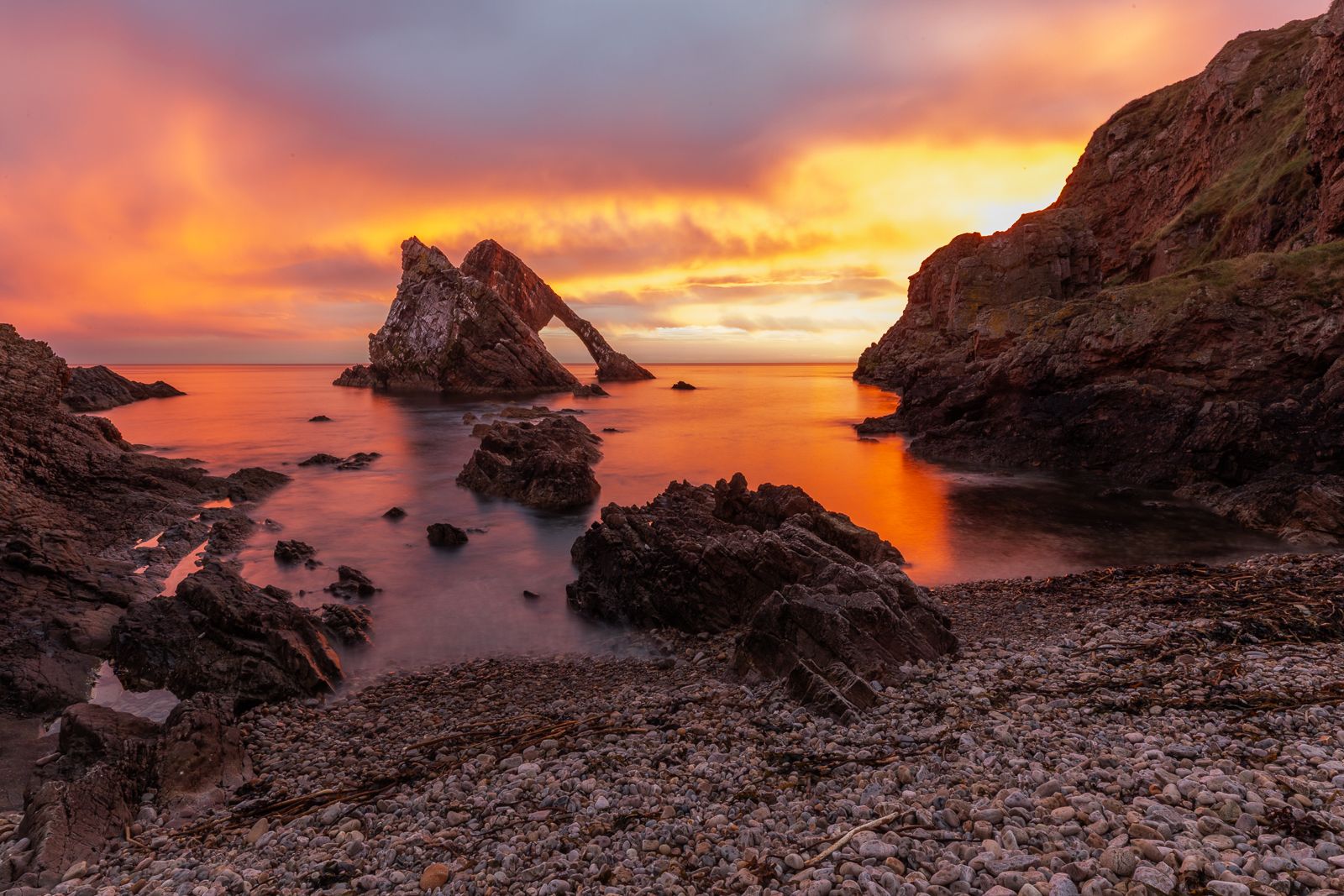 Bow Fiddle Rock, United Kingdom