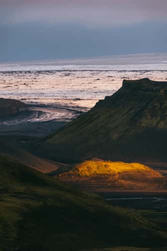 Brattháls peak, Laugavegur