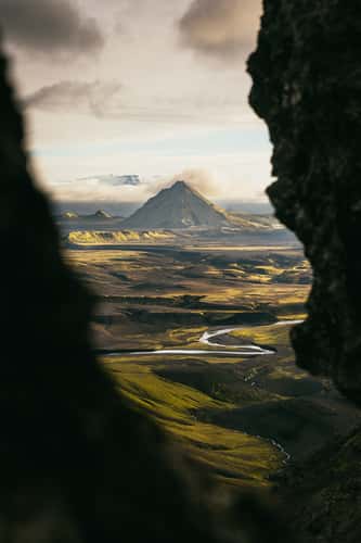 Brattháls peak, Laugavegur