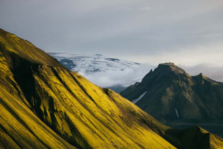 Brattháls peak, Laugavegur