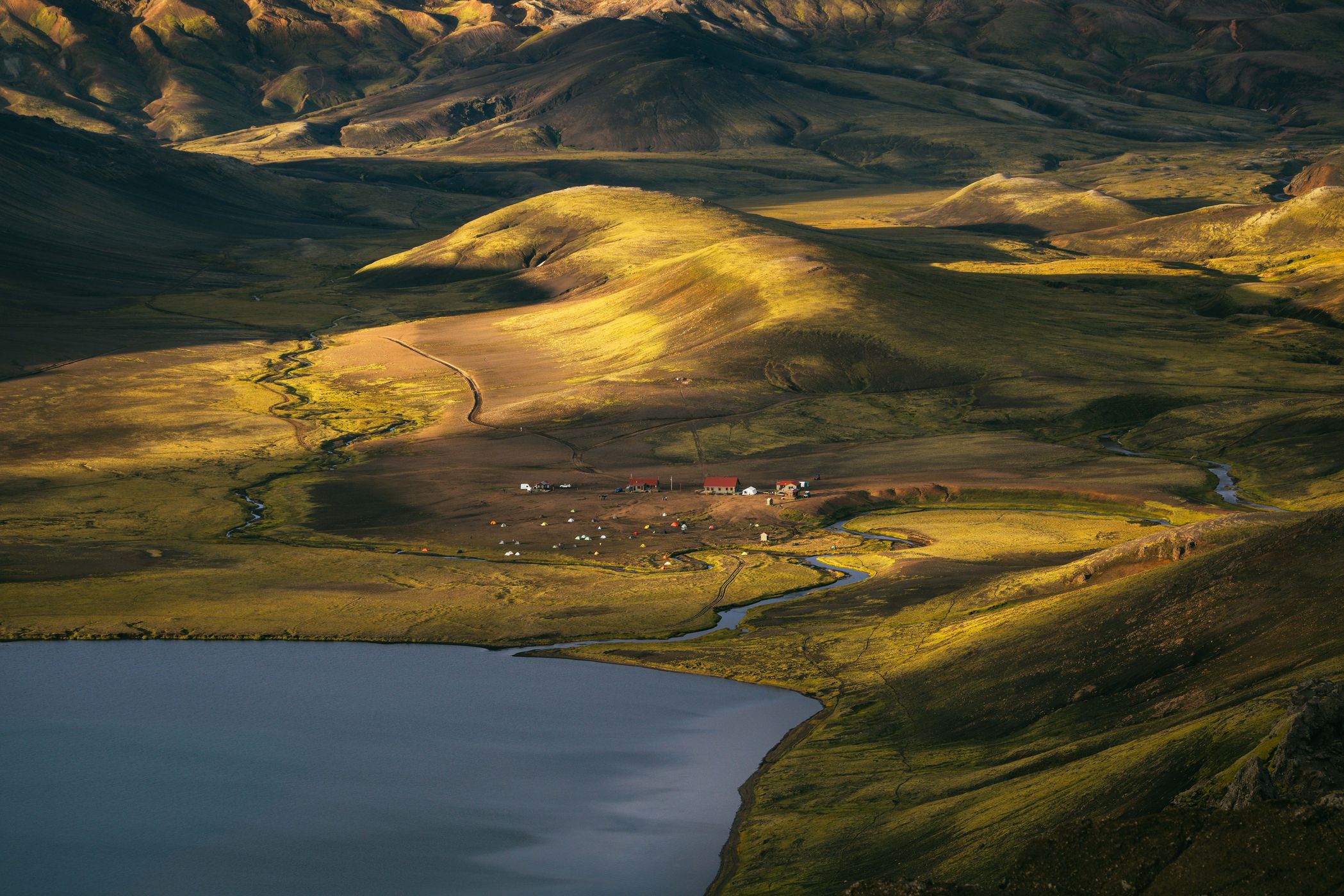 Brattháls peak, Laugavegur, Iceland