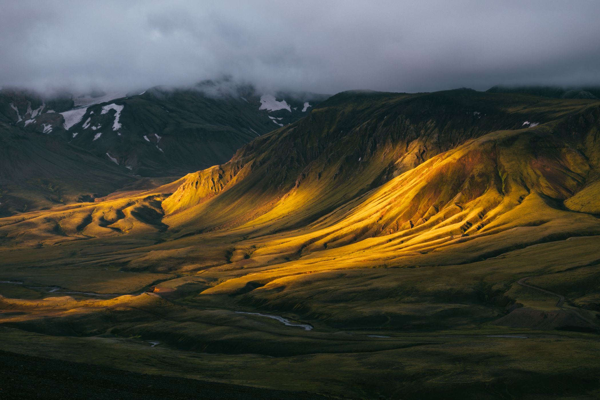 Brattháls peak, Laugavegur, Iceland