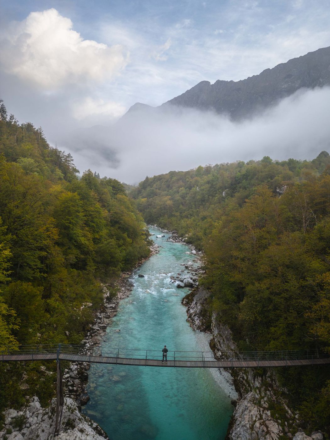 Brv čez Sočo Bridge, Slovenia