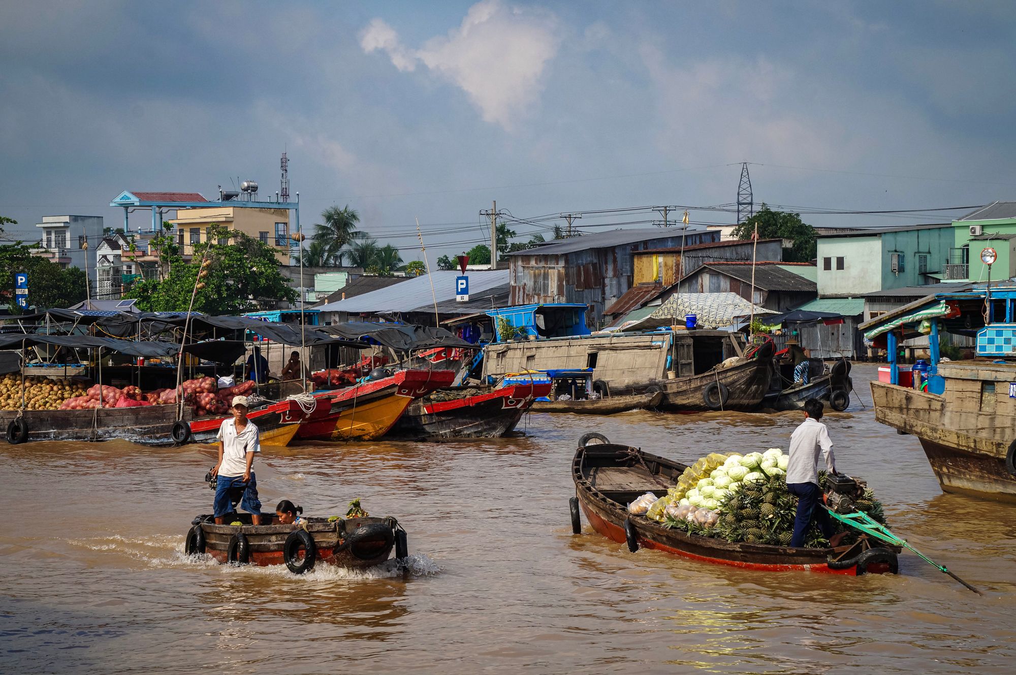 Cai Rang Floating Market, Vietnam