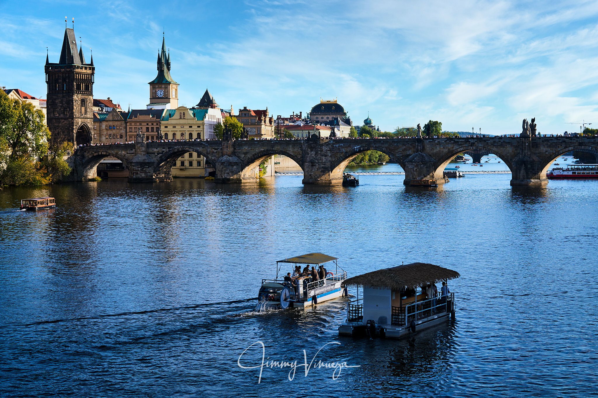 Charles Bridge Riverside Viewpoint, Czech Republic