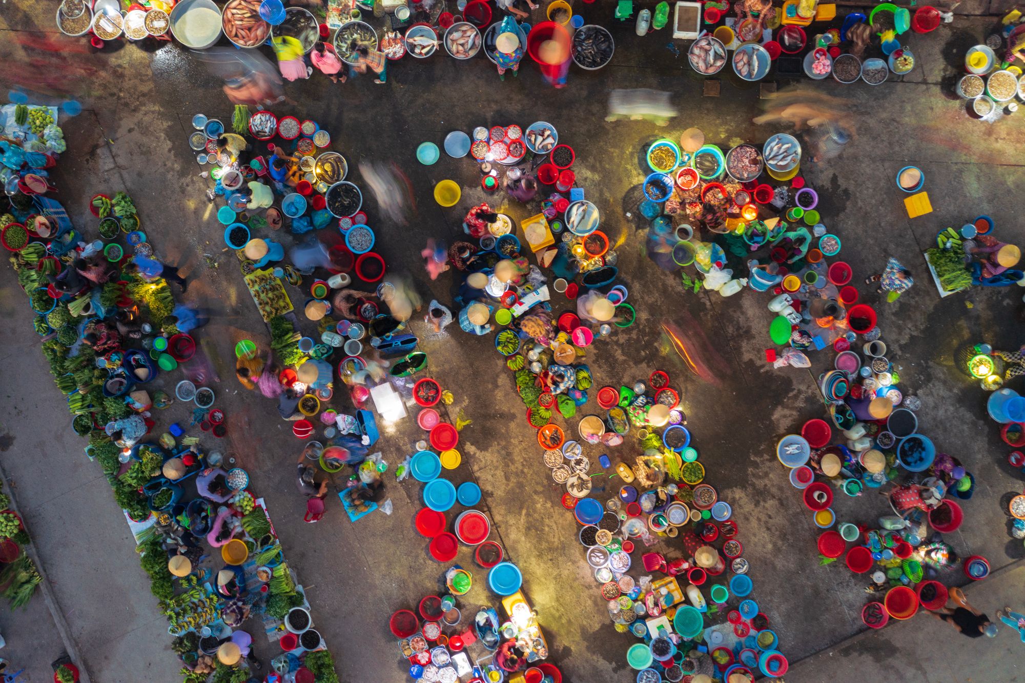 Chom Hom Market, Vietnam