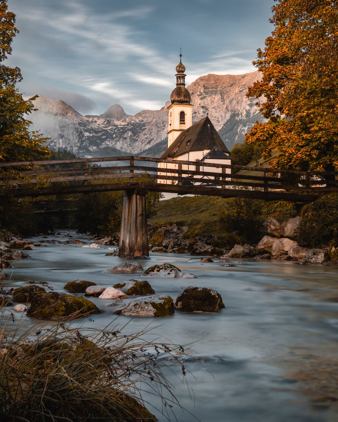 Church St. Sebastian, Ramsau, Berchtesgaden, Germany