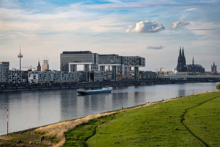Cologne Panorama from the Southbridge