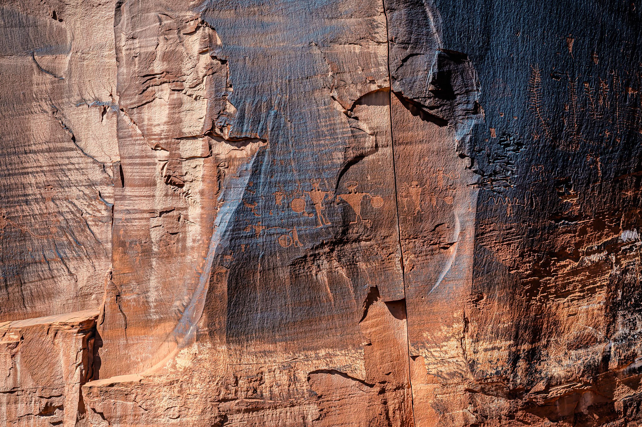 Colorado River Petroglyphs, USA