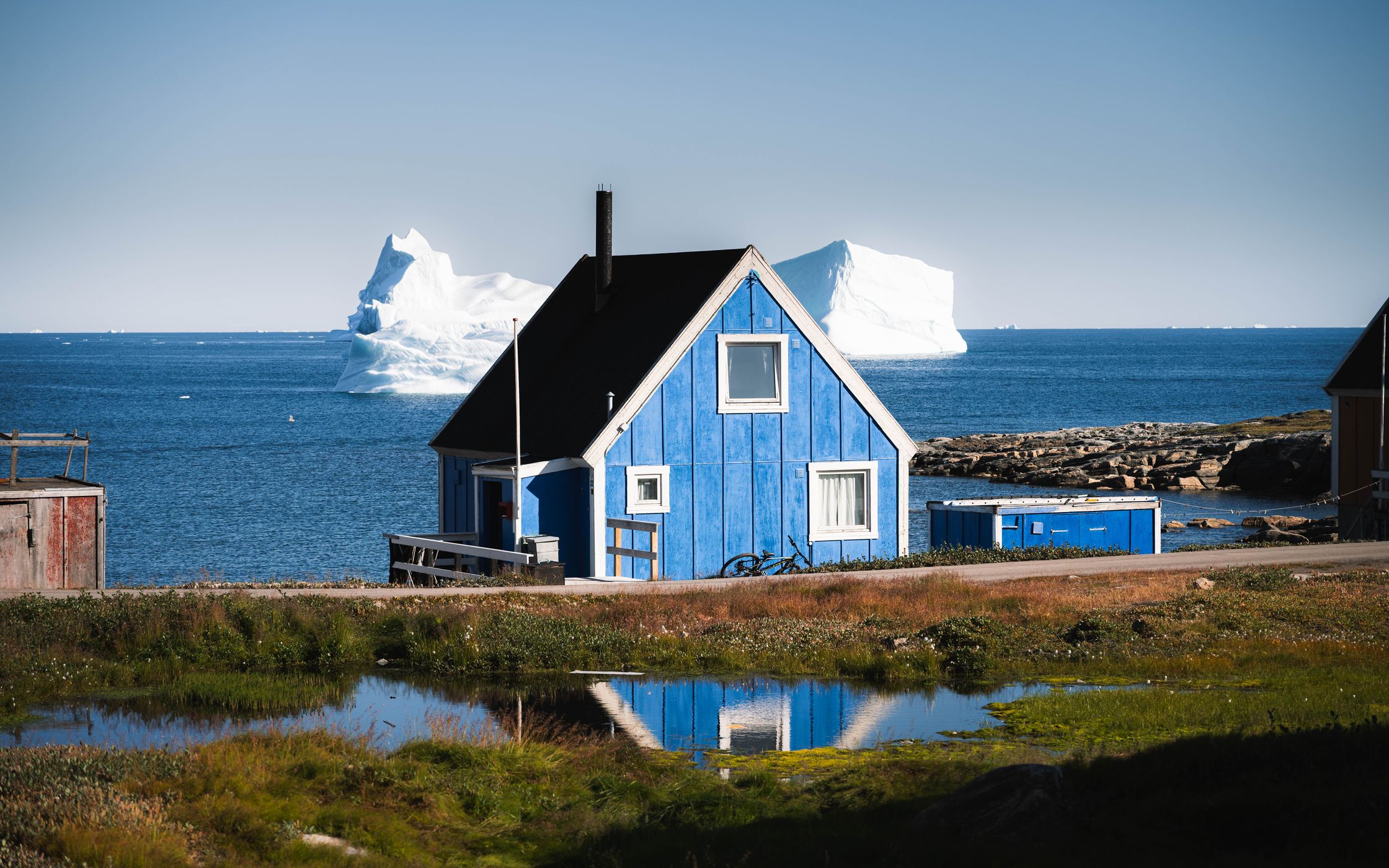 Colorful Houses, Qeqertarsuaq, Greenland