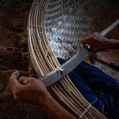 Coracle Crafting Village, Vietnam