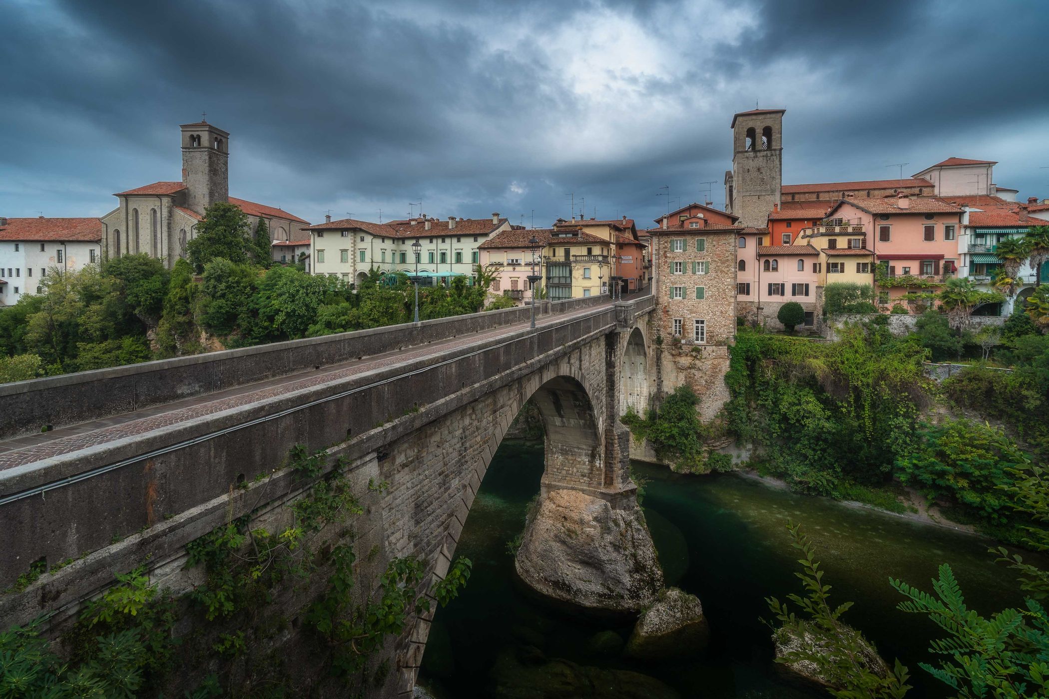 Devil's Bridge (Ponte del Diavolo), Cividale del Friuli, Italy