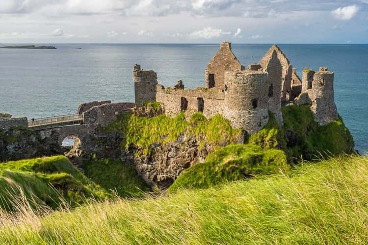 Dunluce Castle ruin