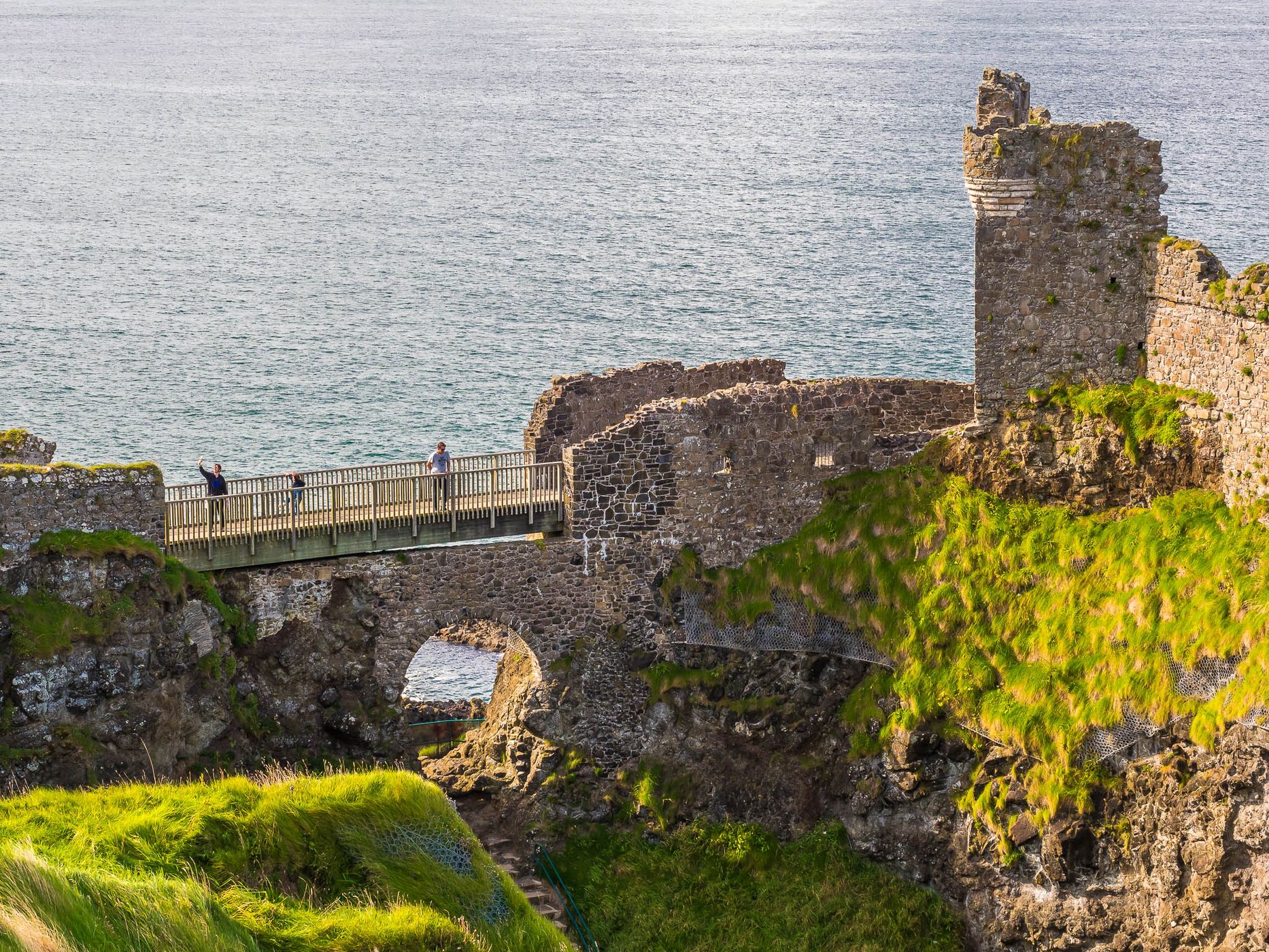 Dunluce Castle ruin, United Kingdom