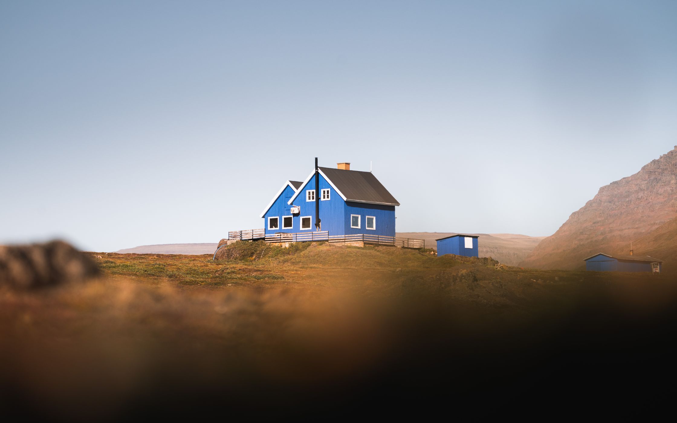 Farm Houses, Qeqertarsuaq, Greenland