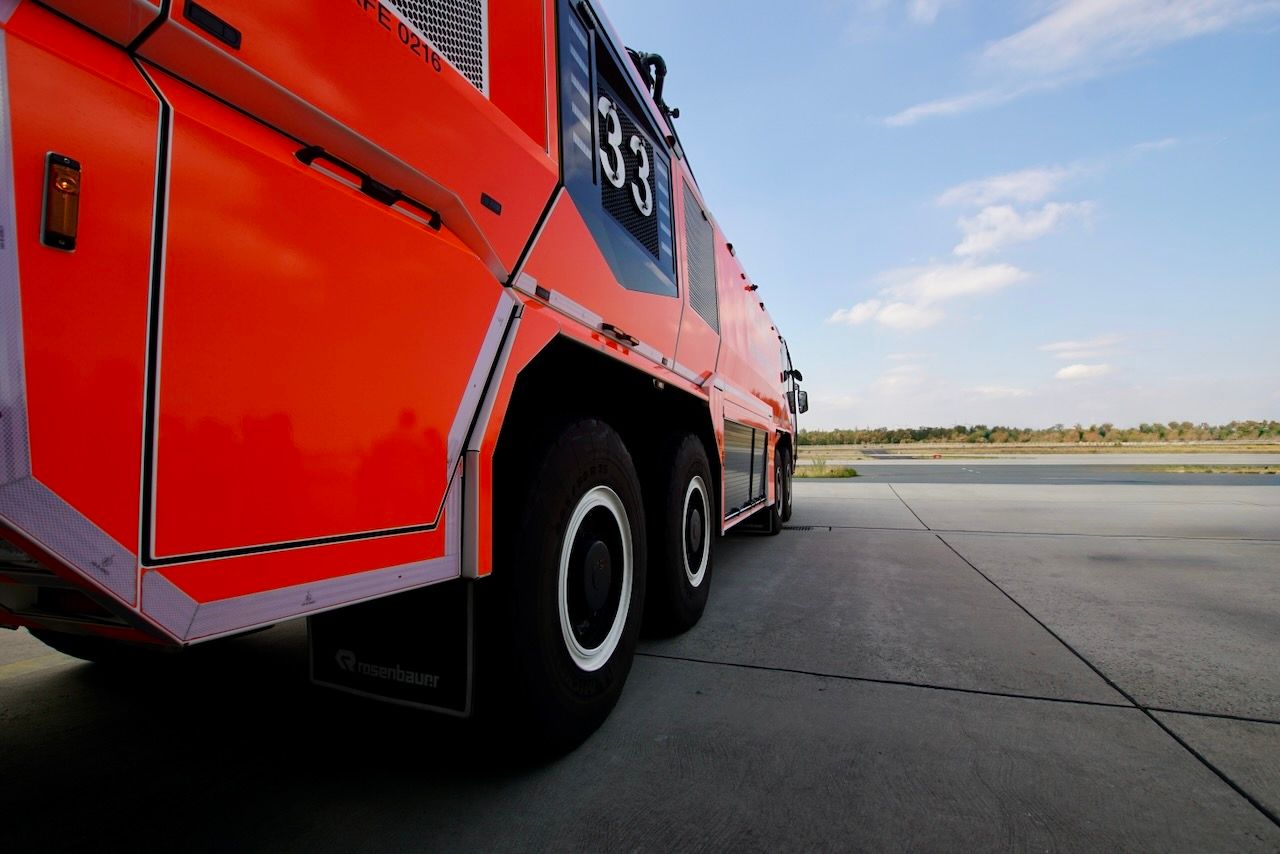 Frankfurt Airport Fire Department Tour, Germany