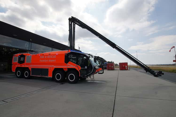 Frankfurt Airport Fire Department Tour