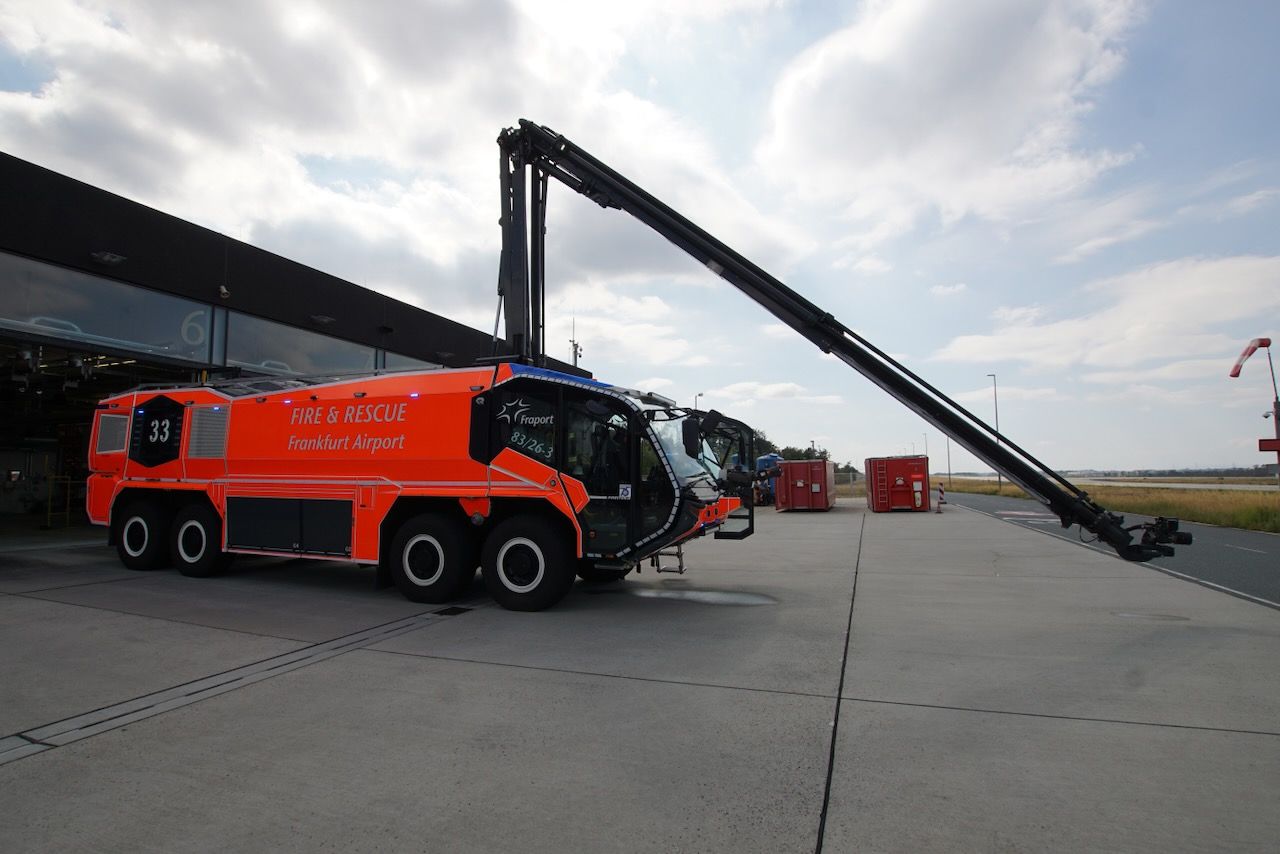 Frankfurt Airport Fire Department Tour, Germany