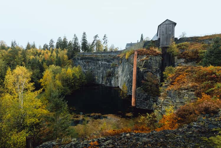 Former slate quarry, Lehesten