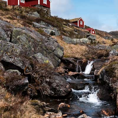 Fossane - Typical norwegian houses, Norway