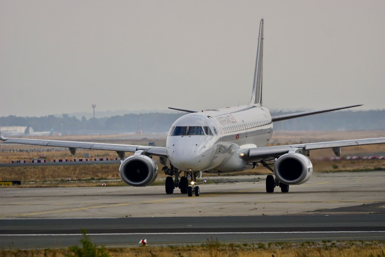 Frankfurt Airport Spotter Point, West Runway, Germany