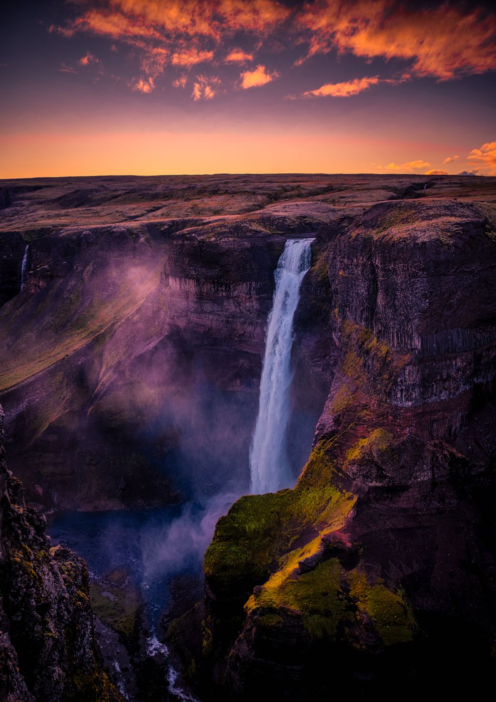 Haifoss waterfall, Iceland