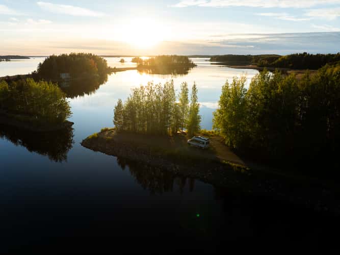 Haponlahden canal, Finland