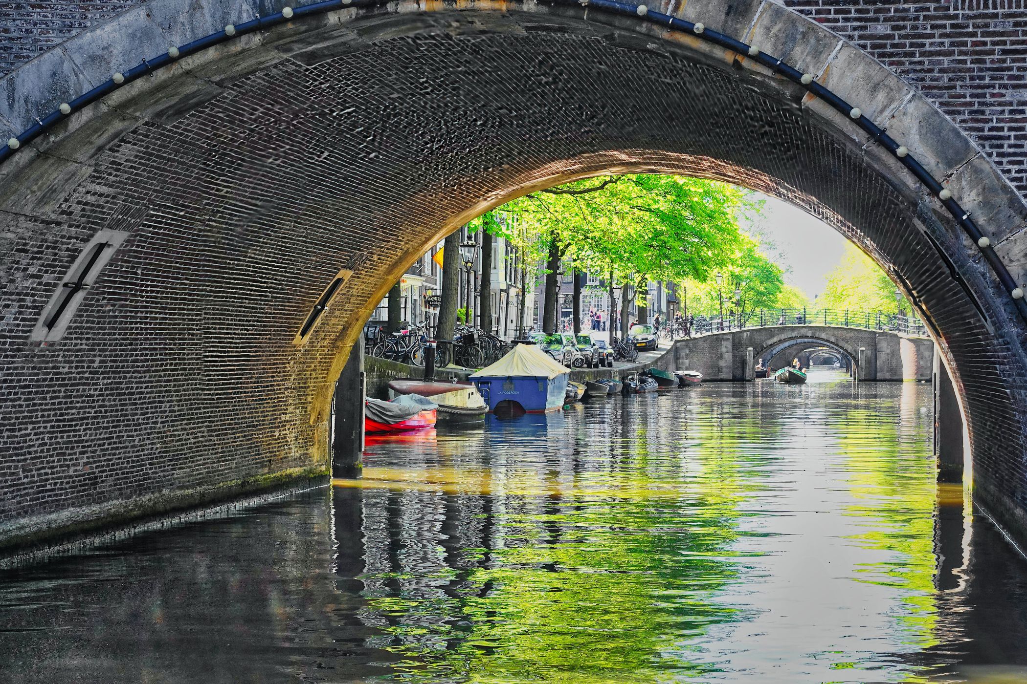 Herengraht Reguliersgracht junction, Netherlands