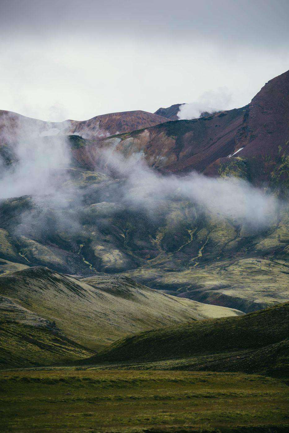 Hike from Álftavatn to Emstrur, Laugavegur Trail, Iceland