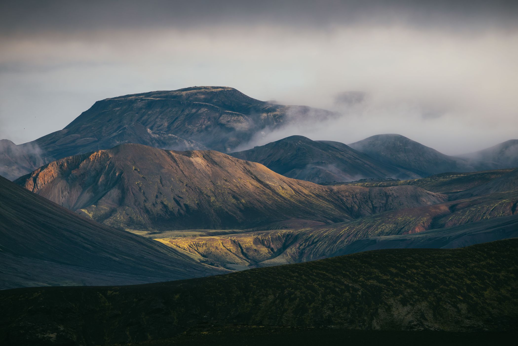 Hike from Álftavatn to Emstrur, Laugavegur Trail, Iceland