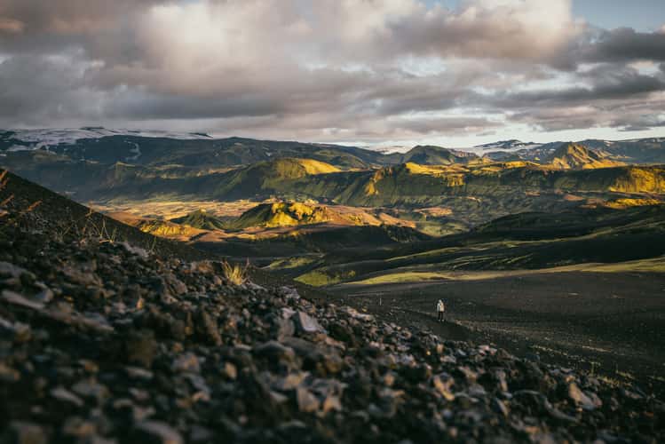 Hike to Emstrur Hut, Laugavegur Trail