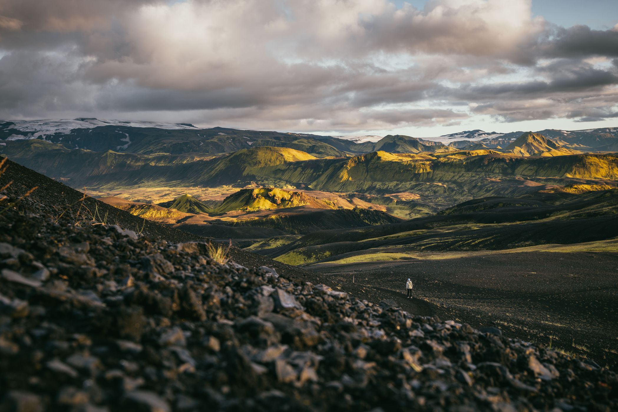 Hike to Emstrur Hut, Laugavegur Trail, Iceland