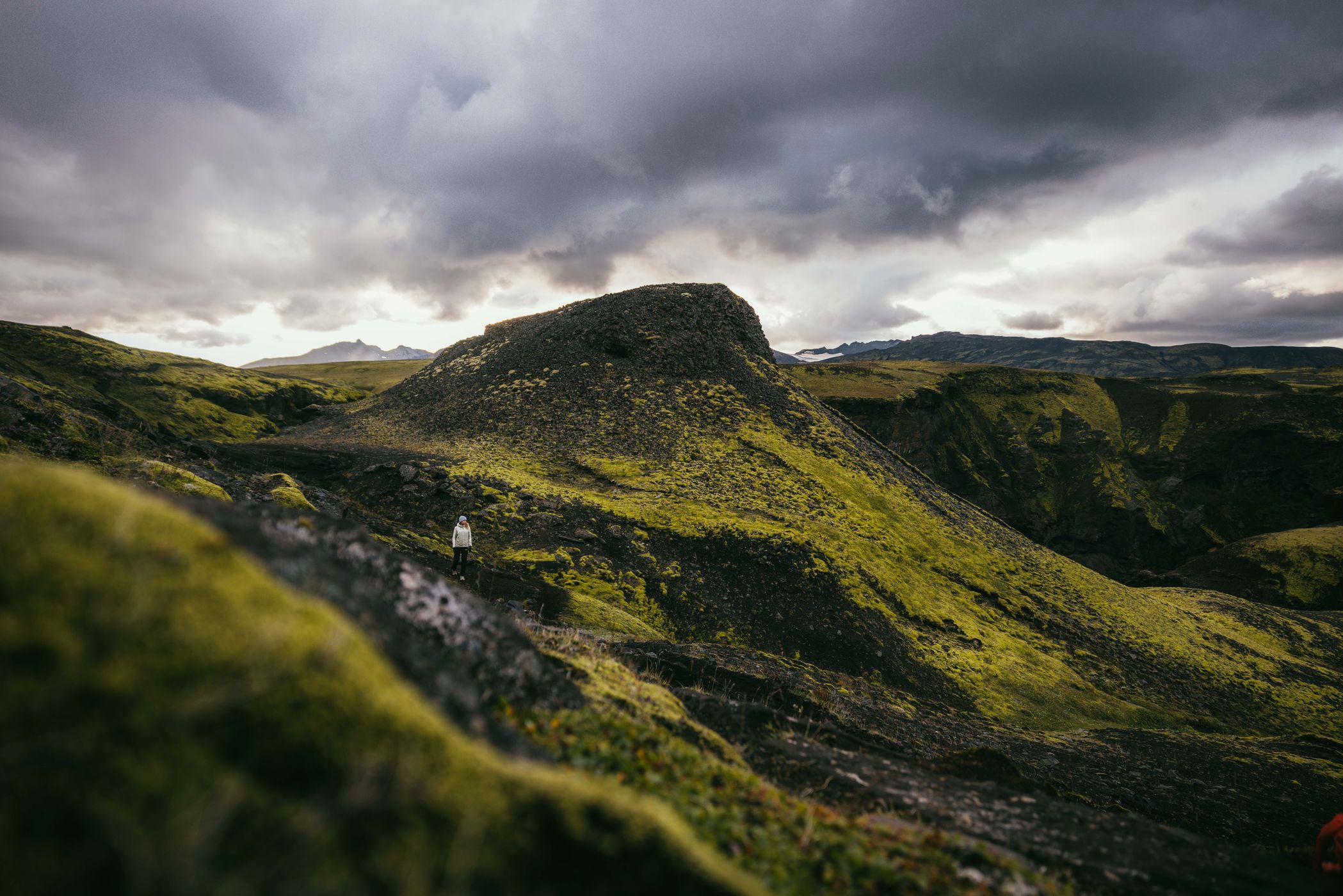 Hike to Markarfljótsgljúfur Canyon, Laugavegur Trail, Iceland