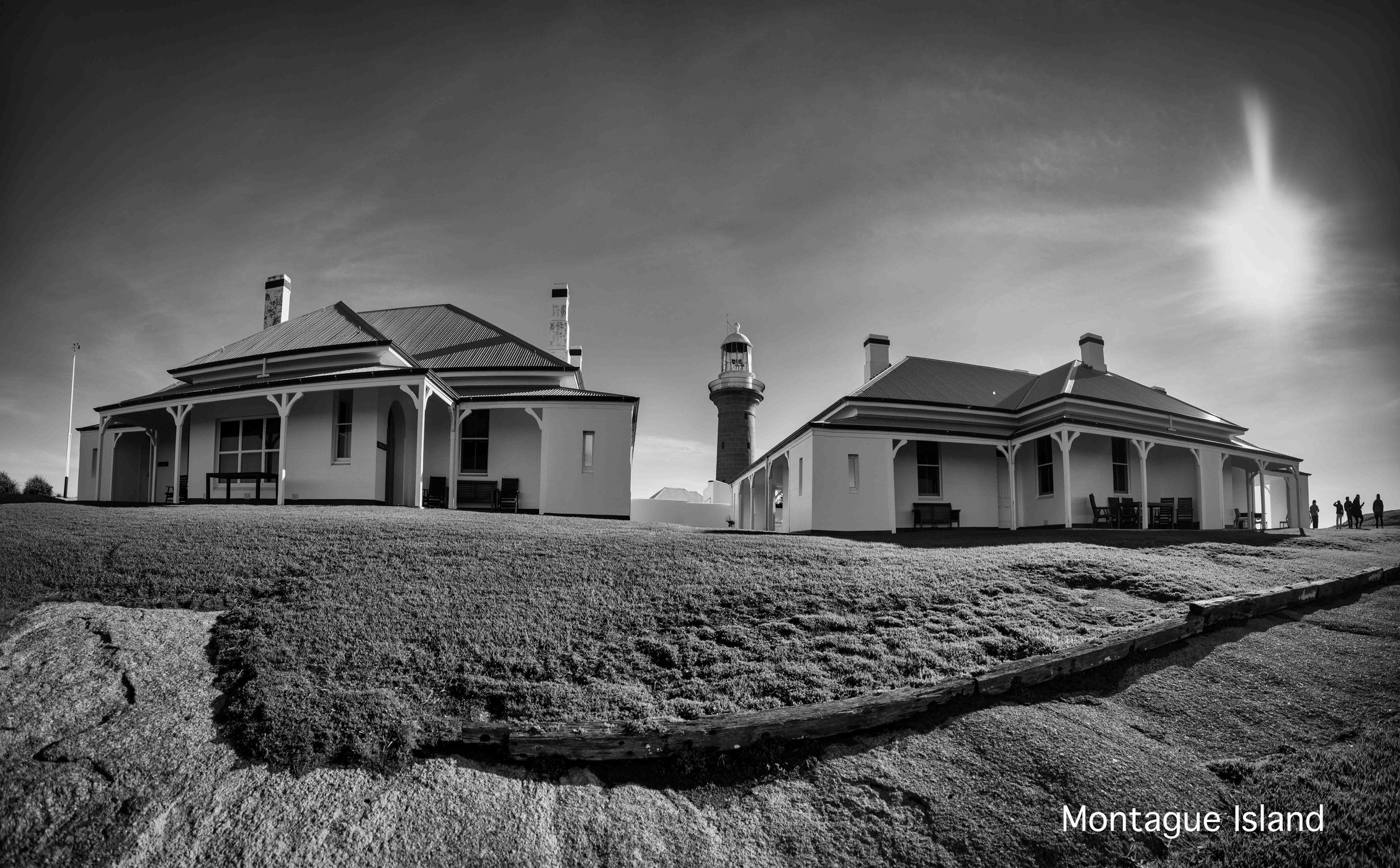 Historic Houses, Montague Island, Narooma, Australia