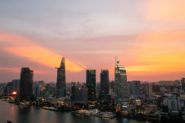 Ho Chi Minh City Sunset