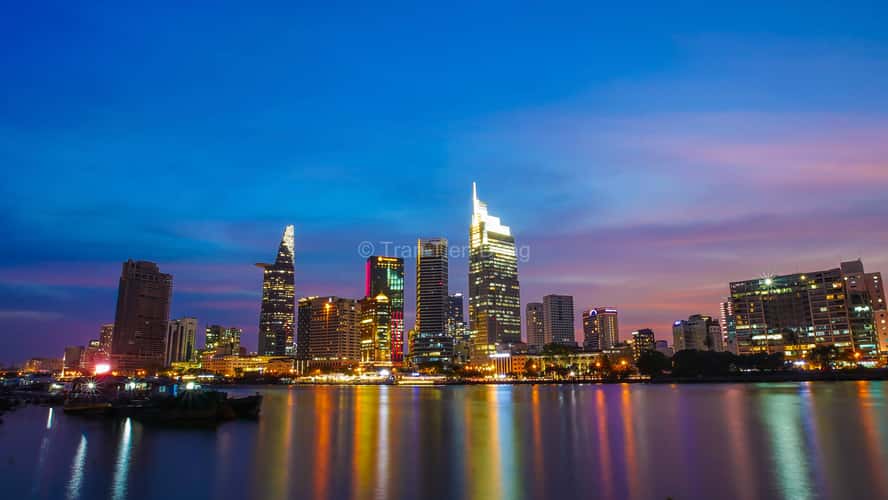 Ho Chi Minh City Sunset