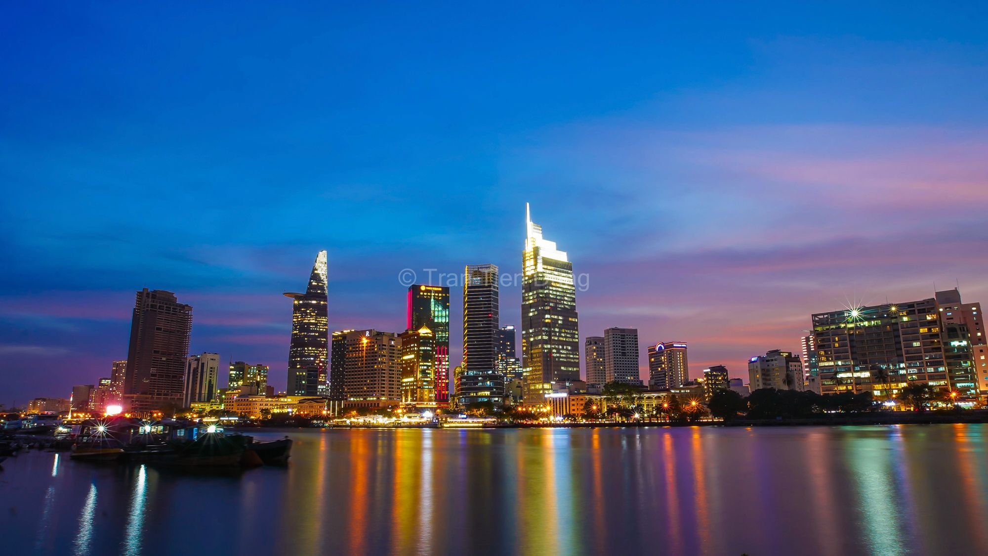 Ho Chi Minh City Sunset, Vietnam