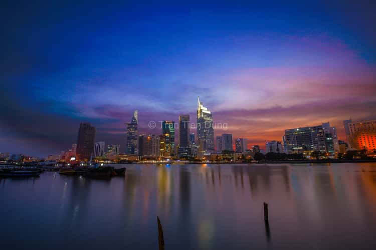 Ho Chi Minh City Sunset