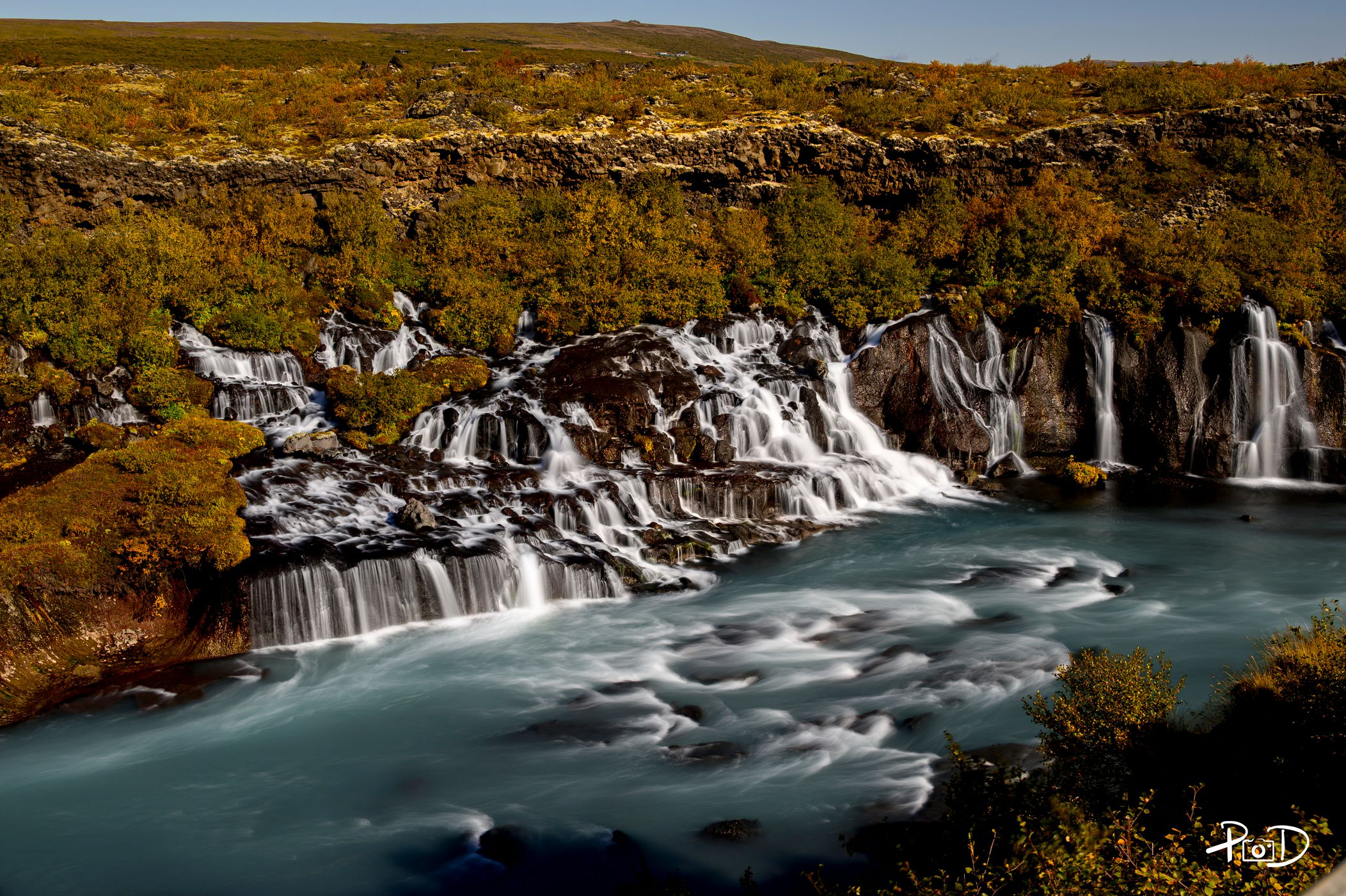 Hraunfossar, Iceland, Iceland