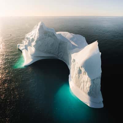 Icebergs Disco Island, Greenland