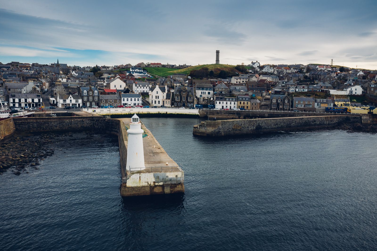 MacDuff & MacDuff Lighthouse, United Kingdom