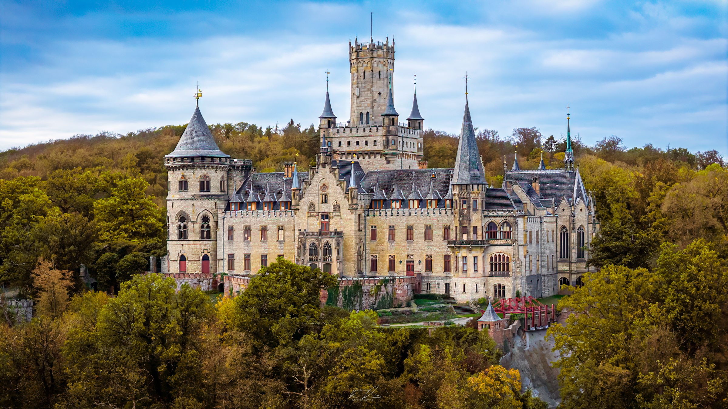 Marienburg Castle (Drone), Germany